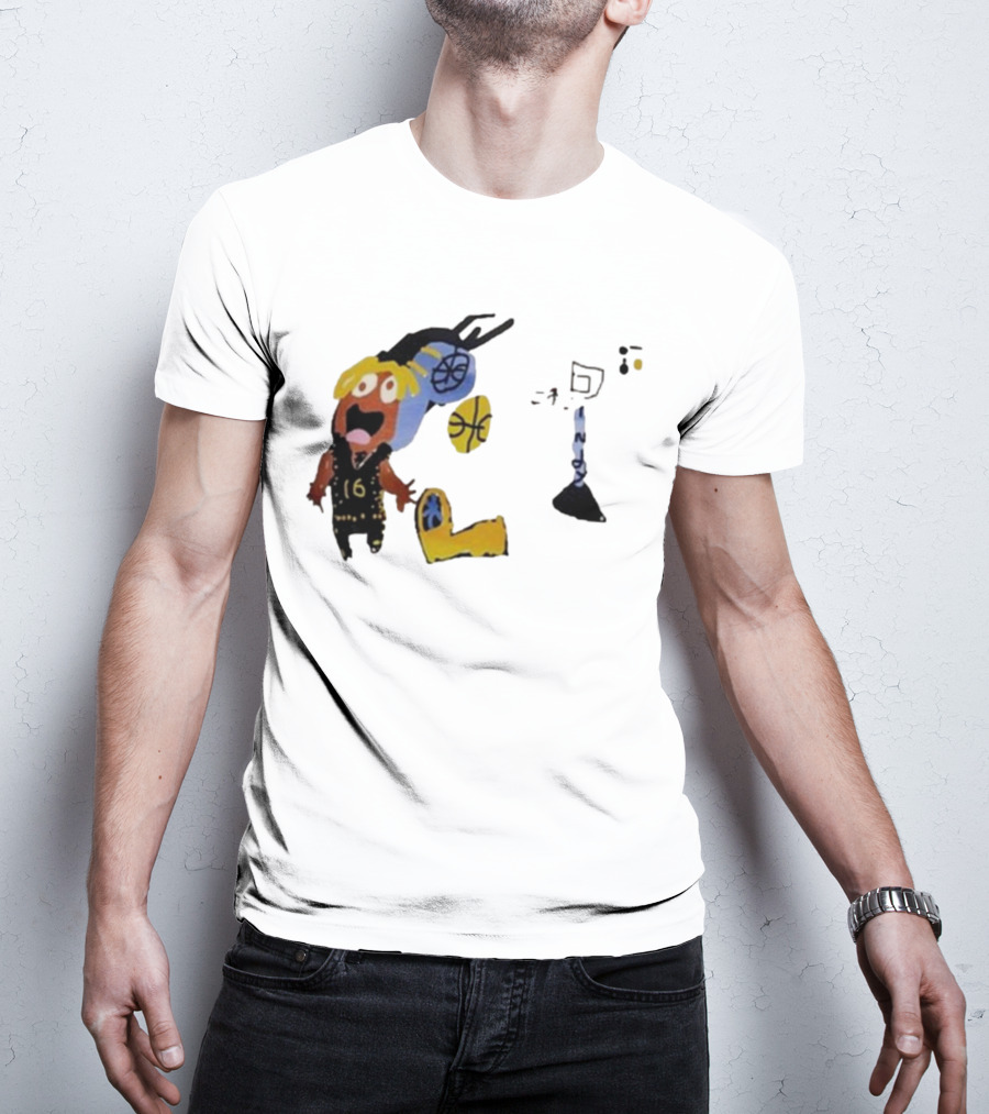 Tyrese Haliburton James Johnson Son Basketball Cartoon T-Shirt