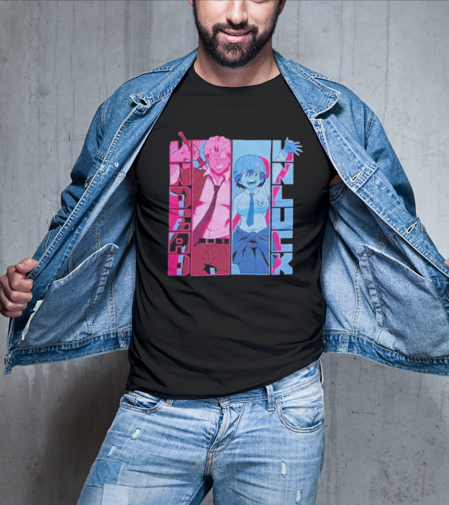 Undead Unluck Andy Fuuko Manga Panel T-Shirt