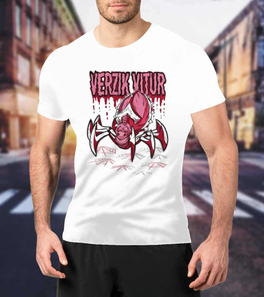 Valentine Verzik Vitur Arachnid Warrior Gaming T-Shirt