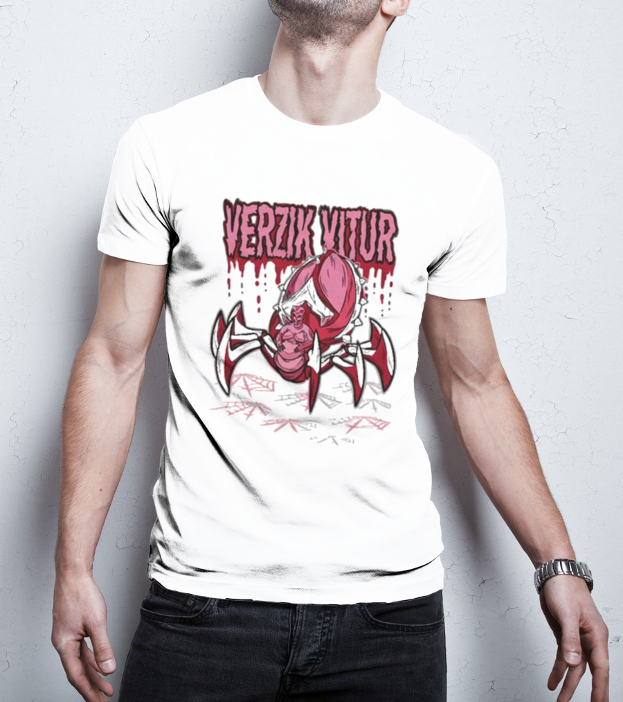 Valentine Verzik Vitur Arachnid Warrior Gaming T-Shirt