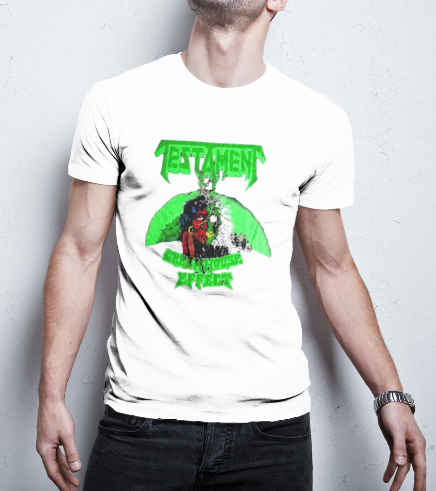 TESTAMENT Greenhouse Effect 1989 T-Shirt