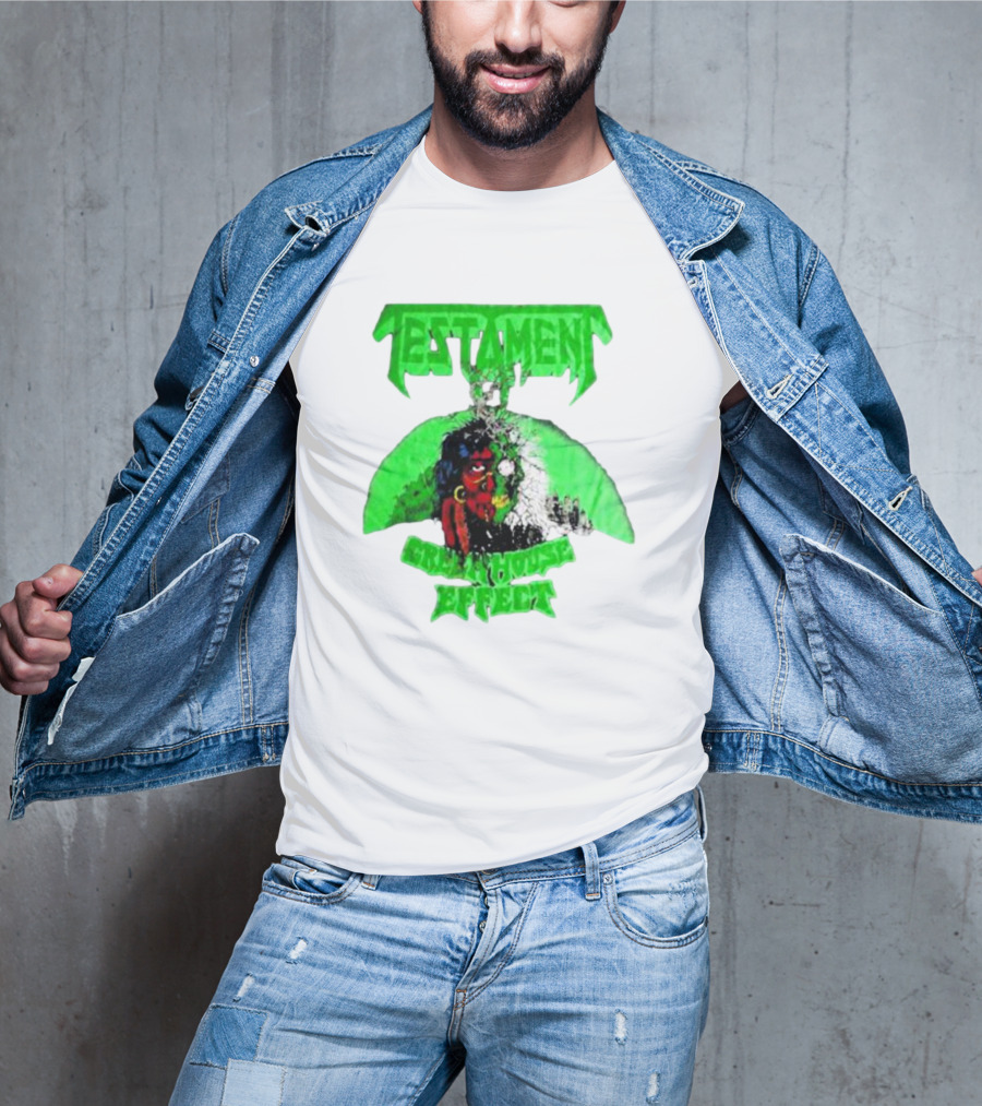 TESTAMENT Greenhouse Effect 1989 T-Shirt