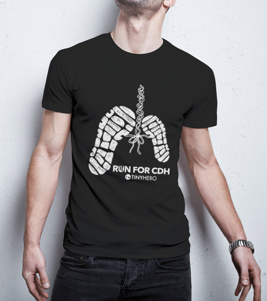 Run For CDH TinyHero Virtual Walk Run Bike Georgia T-Shirt
