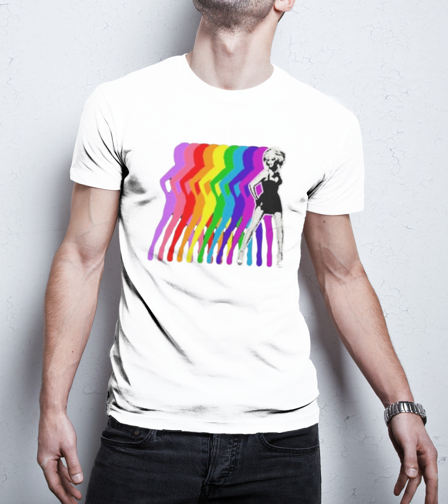 Rupaul Rainbow Pride Shadow T-Shirt