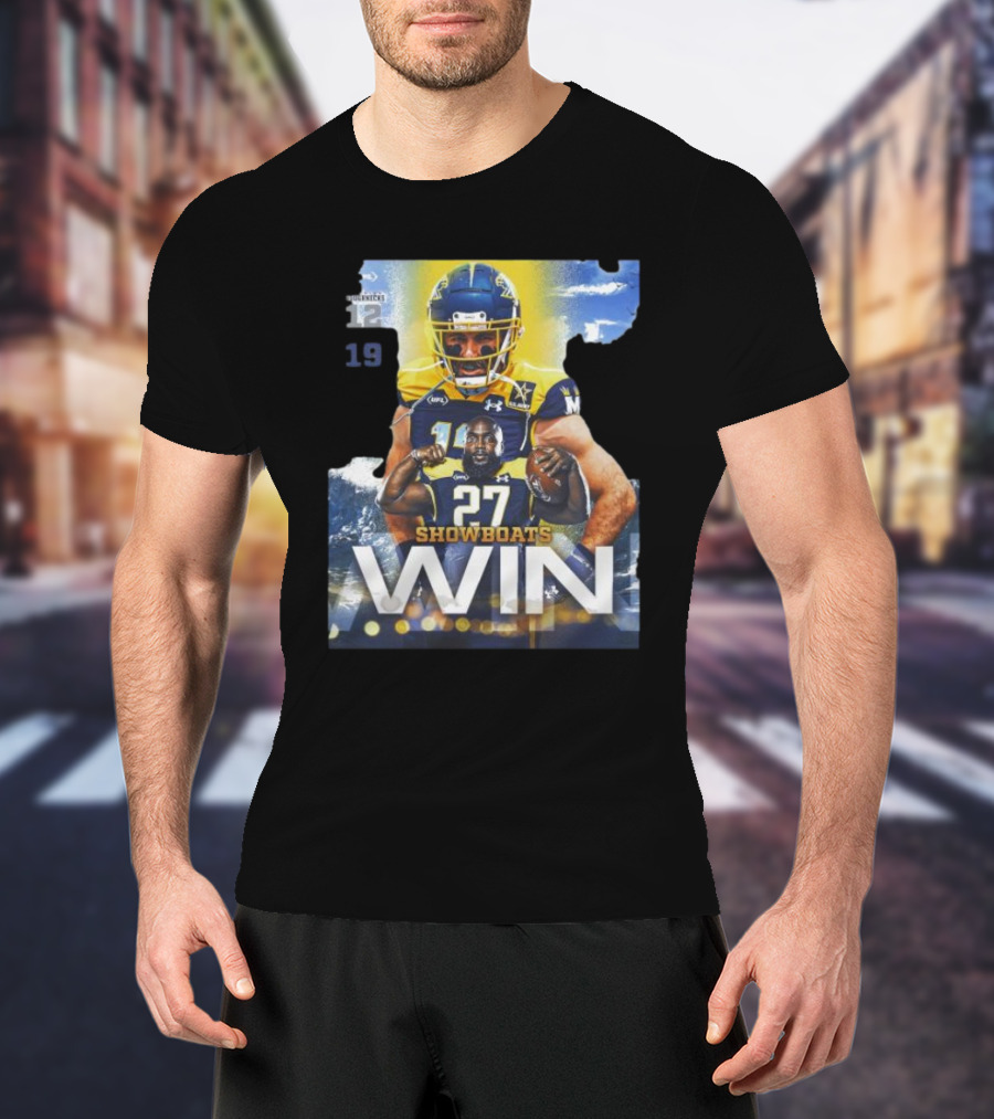 Showboats Win First Overall Draft Pick 12 19 T-Shirt