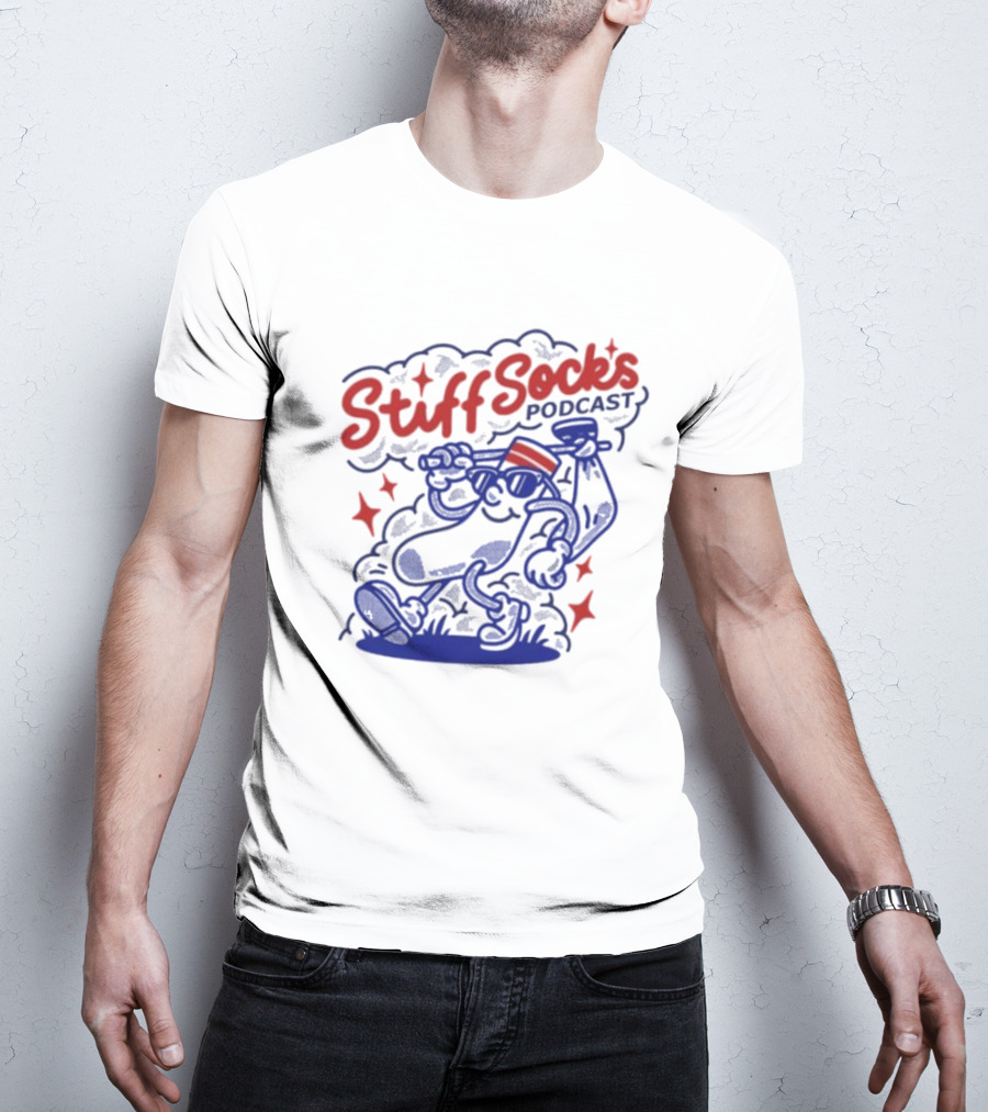 Stiff Socks Podcast Walkin Sock Store T-Shirt