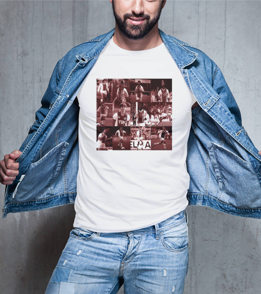 Youth Academy Ajax Past Images Young Player Soccer Moments T-Shirt