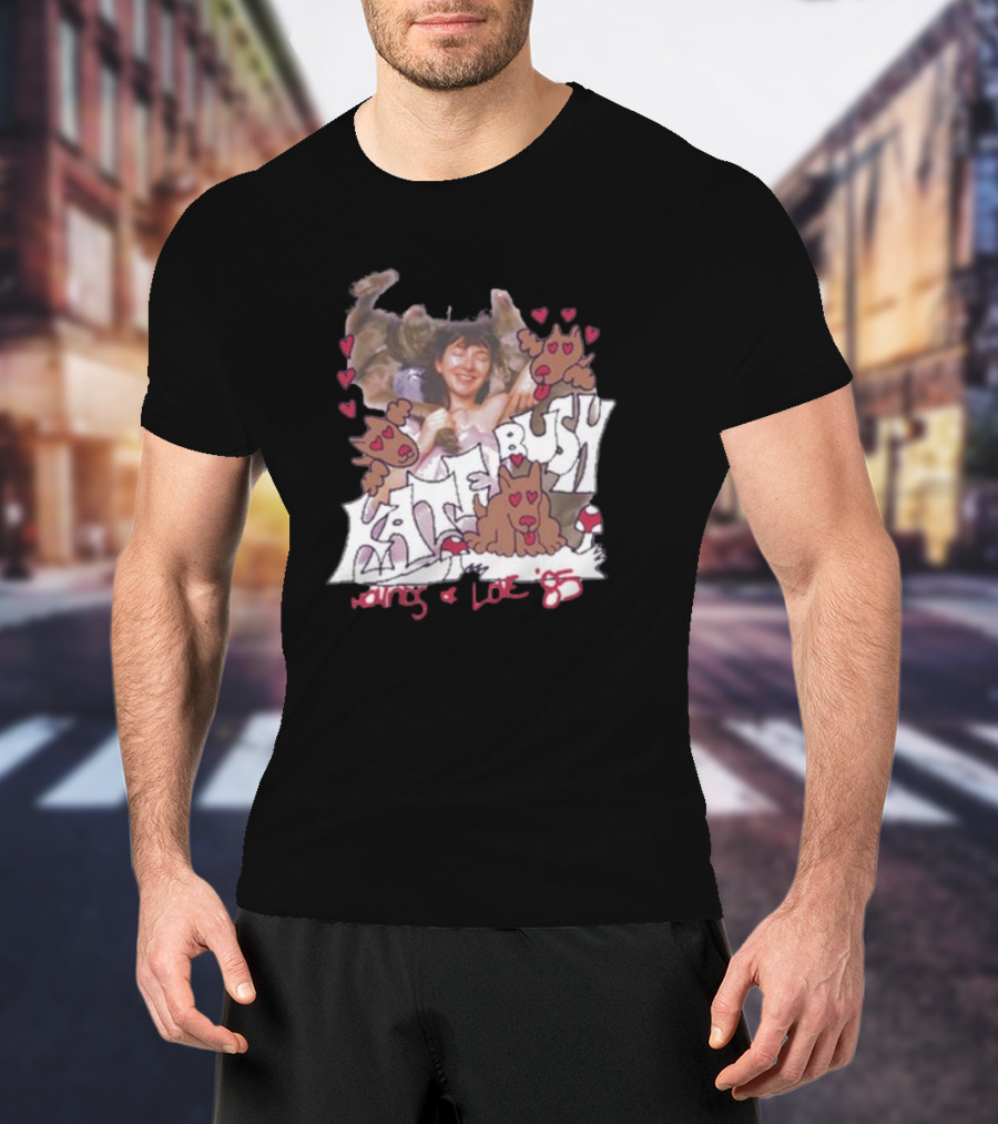 Kate Bush Hounds Of Love 85 Heart And Dog T-Shirt