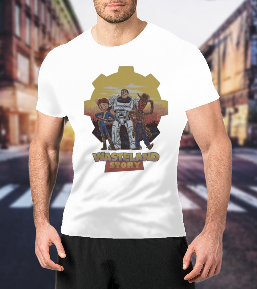 Wasteland Story Cooper Howard Lucy Fallout Shelter T-Shirt