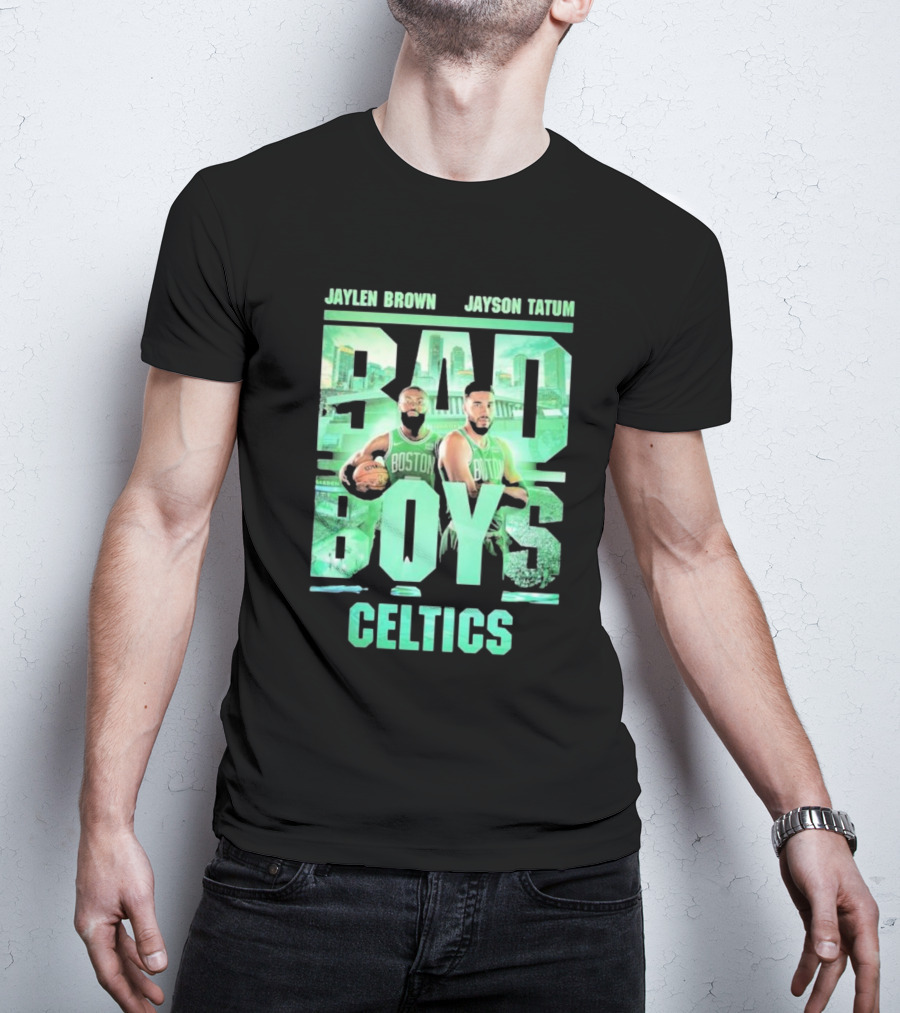 Jaylen Brown Jayson Tatum Bad Boys Celtics T-Shirt