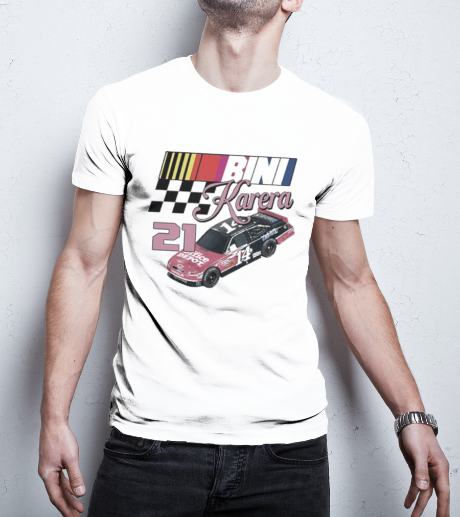 Bini Karera 21 Race Car Office Depot T-Shirt