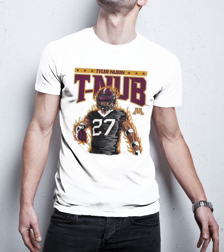 Ncaa Football Tyler Nubin T-Nub Defensive Back 27 Youth T-Shirt