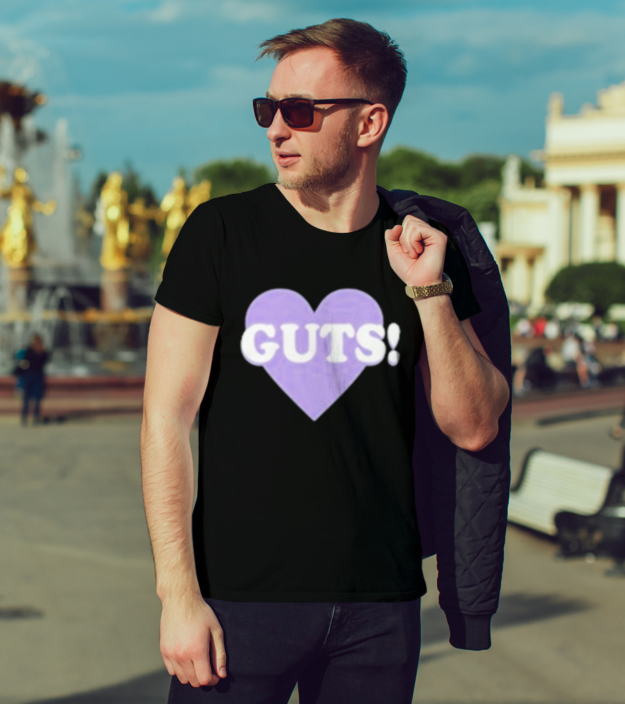 Noufa Saw Liv Guts Purple Heart GUTS T-Shirt