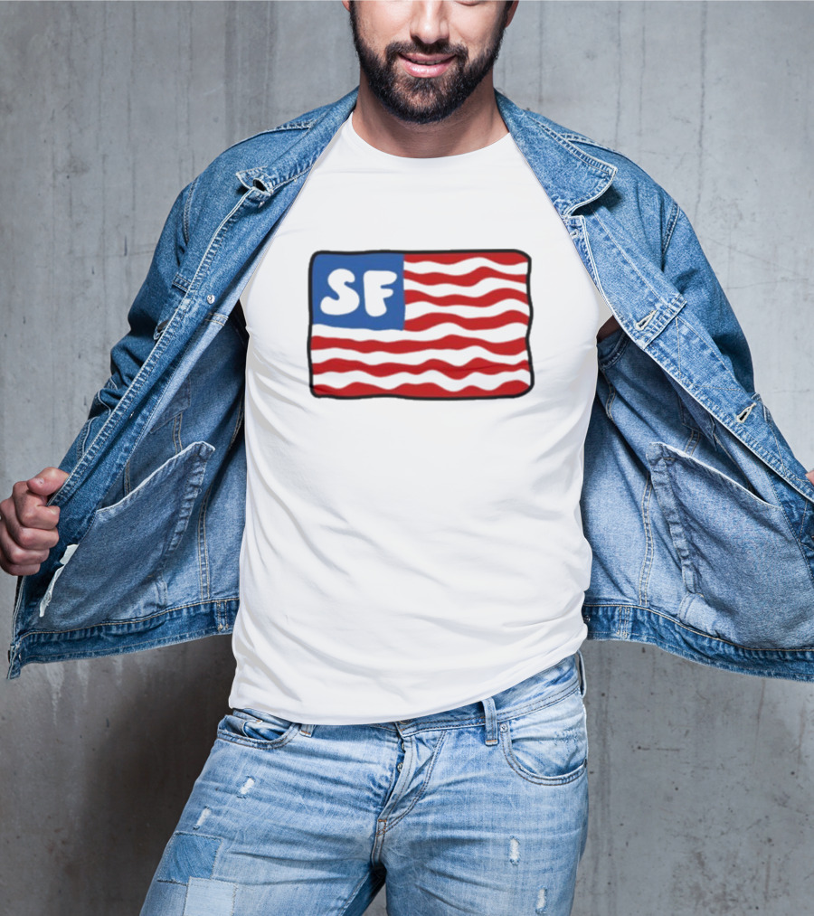 Starfit Americana SF USA Flag T-Shirt