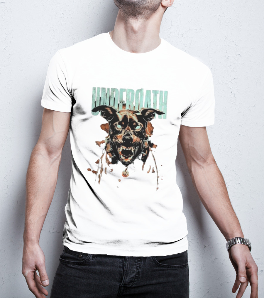 Underoath Emo’s Not Dead Horror Dog Fierce Canine T-Shirt