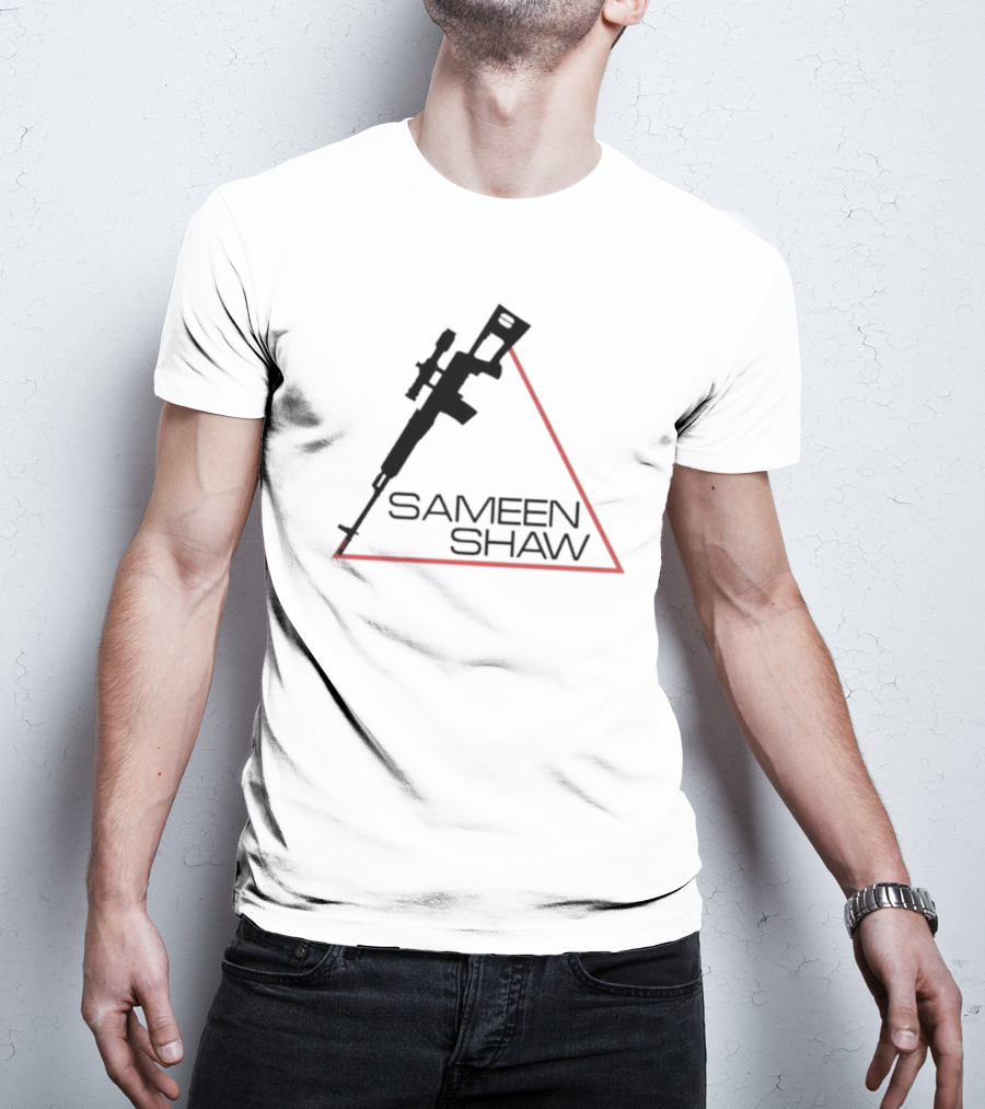 Sameen Shaw Samaritan Rifle Triangle T-Shirt