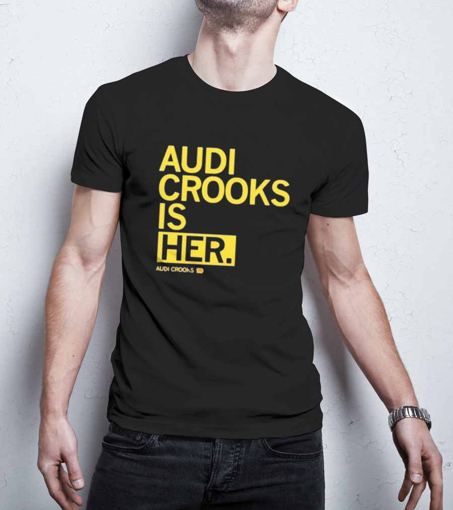 Audi Crooks Is Her Basketball Star Empowerment T-Shirt
