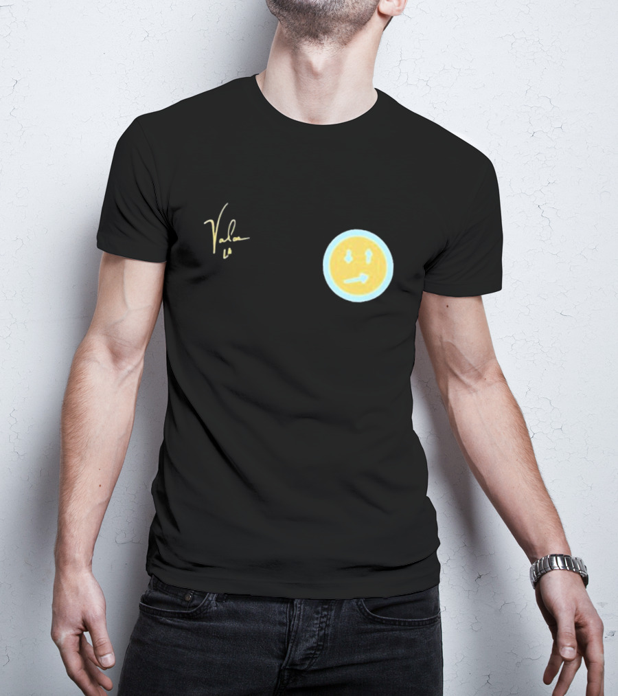 Judah And The Lion Collab Vala Smiley Face T-Shirt