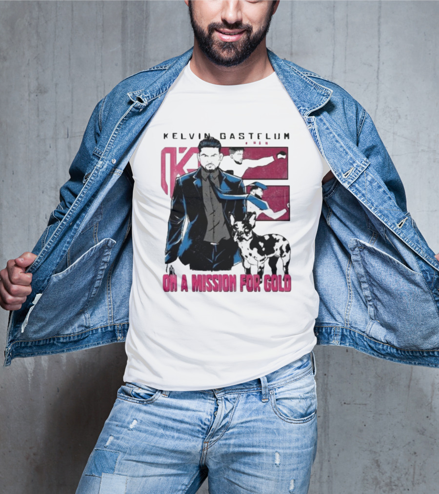 Kelvin Gastelum Wick On A Mission For Gold T-Shirt