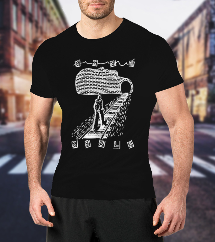 KING KRULE TRAIN TRACK WALKER AND BRICK TUNNEL T-Shirt