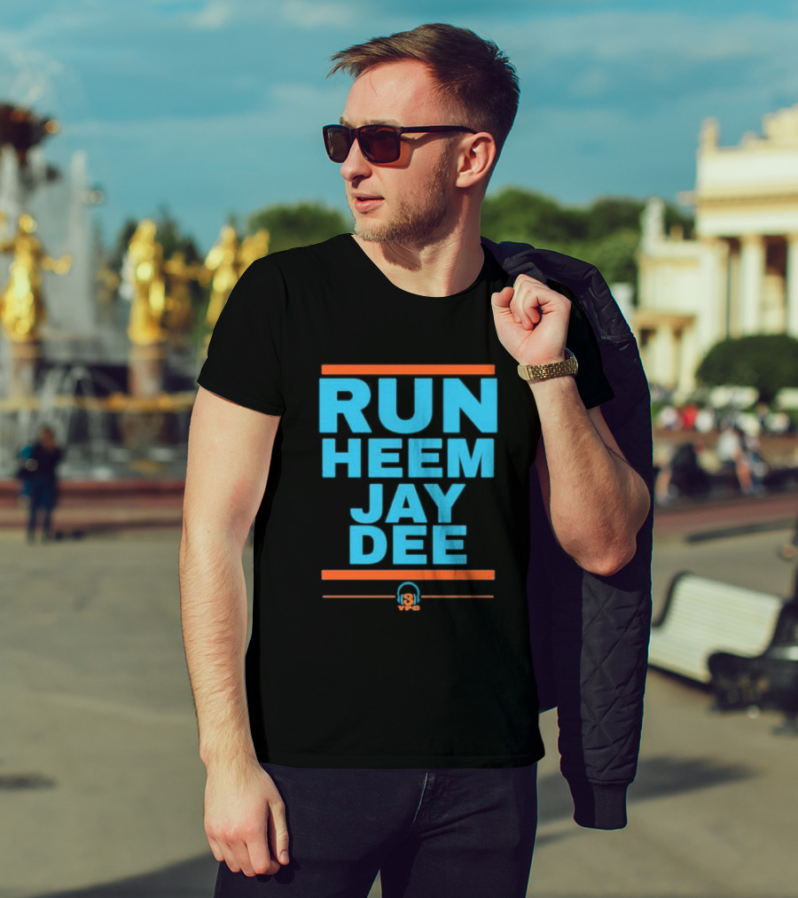 RUN HEEM JAY DEE 83 VPG Miami Dolphins T-Shirt