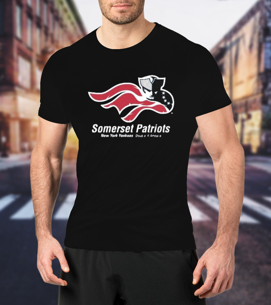 Somerset Patriots New York Yankees Double A Affiliate T-Shirt