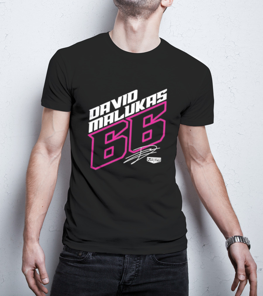 David Malukas 66 MSR Racing Signature T-Shirt