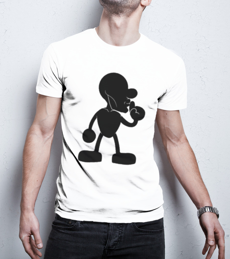 Yeet Team Mr Mew Iconic Silhouette And Dog Collaboration T-Shirt