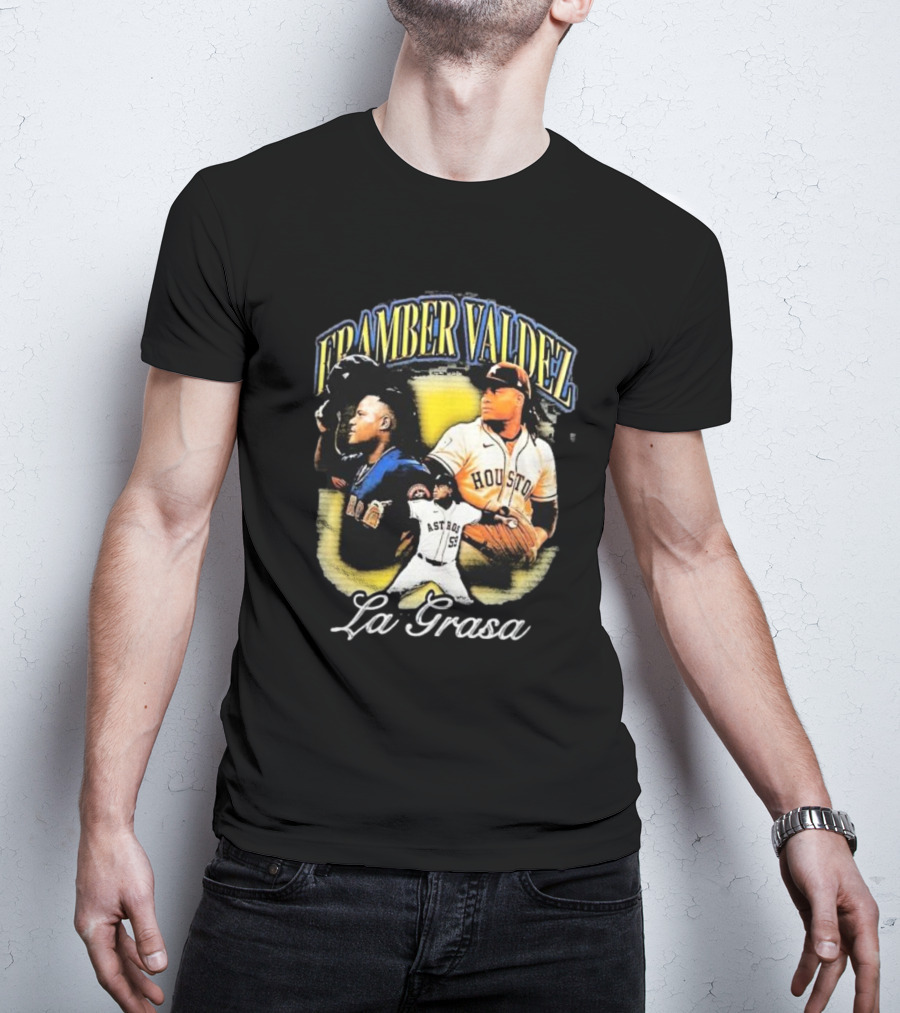 Framber Valdez Houston Astros La Grasa T-Shirt
