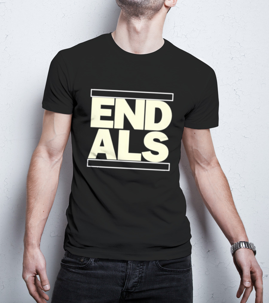 Torey Lovullo Supporting Awareness With End ALS Message T-Shirt
