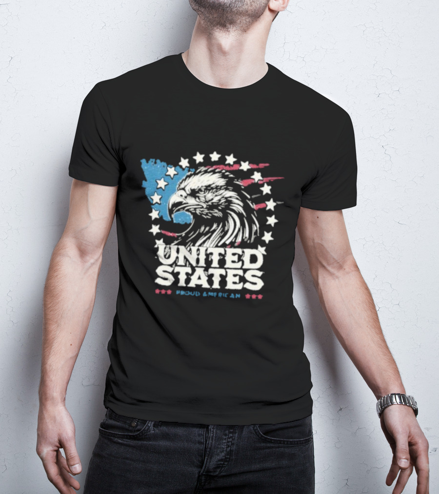 United States Proud American Eagle T-Shirt