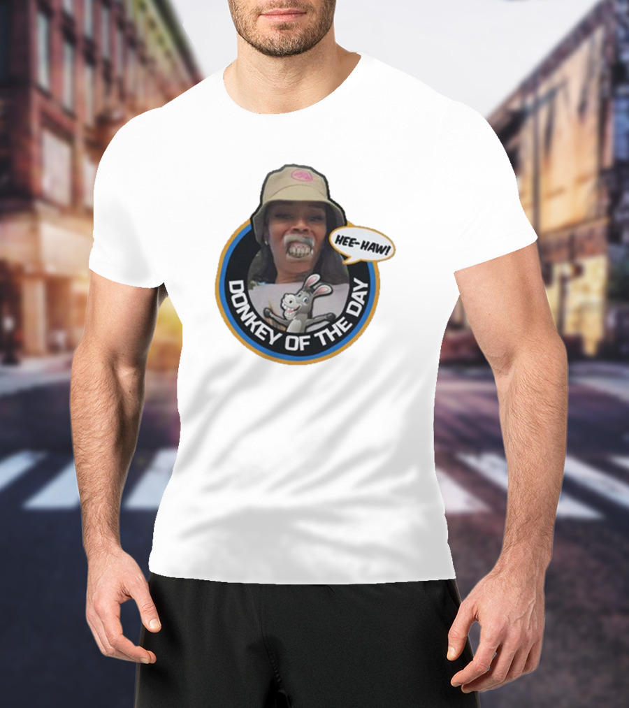 Hee-Haw Donkey Of The Day Yuntie’s Mouth Gear T-Shirt