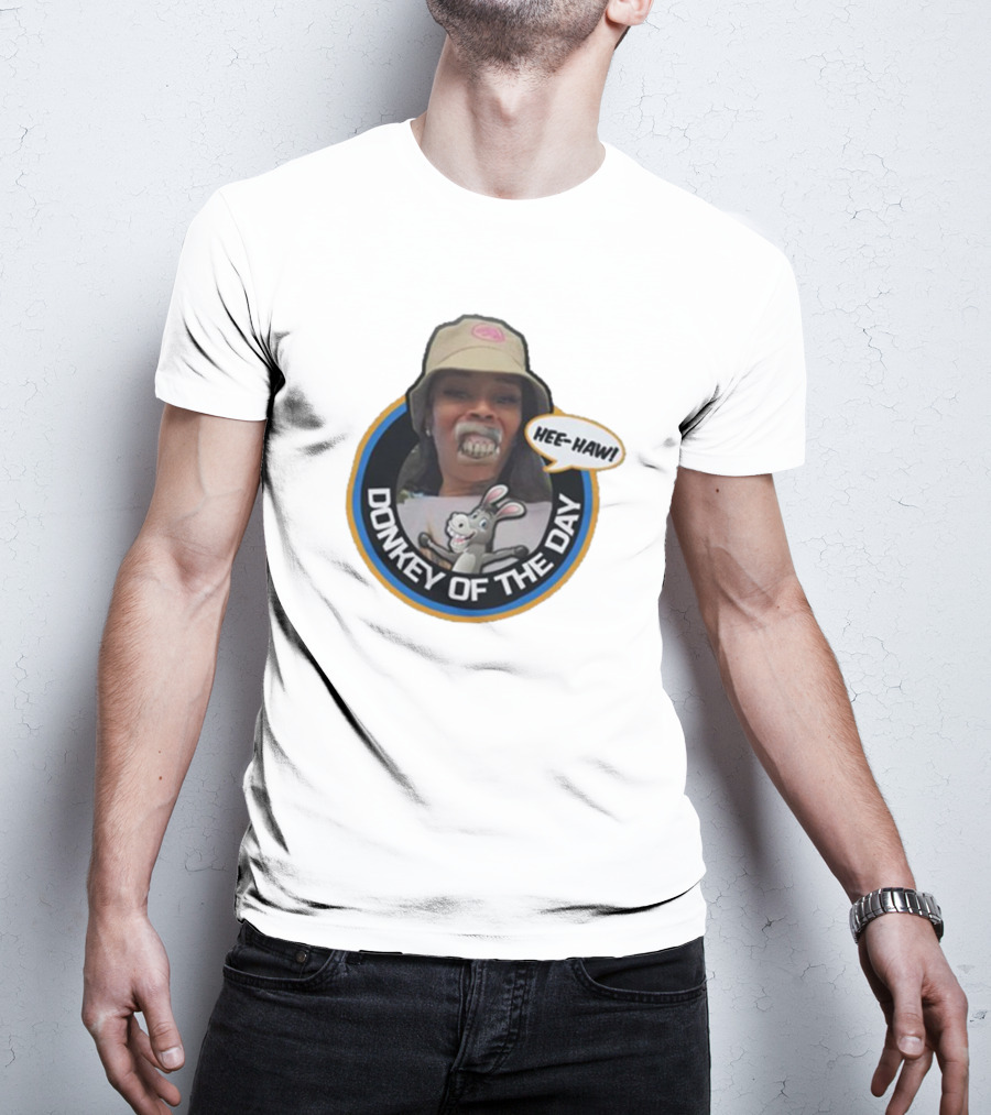 Hee-Haw Donkey Of The Day Yuntie’s Mouth Gear T-Shirt