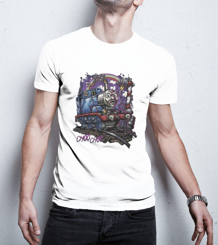 Damaged Society Choo Choo Train Madness T-Shirt