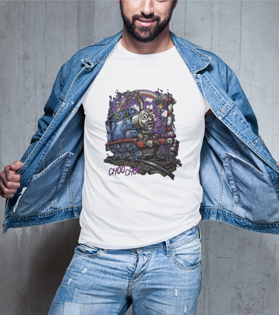 Damaged Society Choo Choo Train Madness T-Shirt