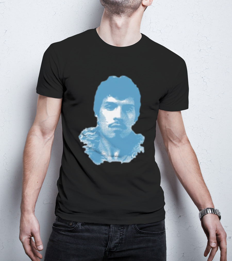 Omar Apollo God Said No Jumbo Blue T-Shirt