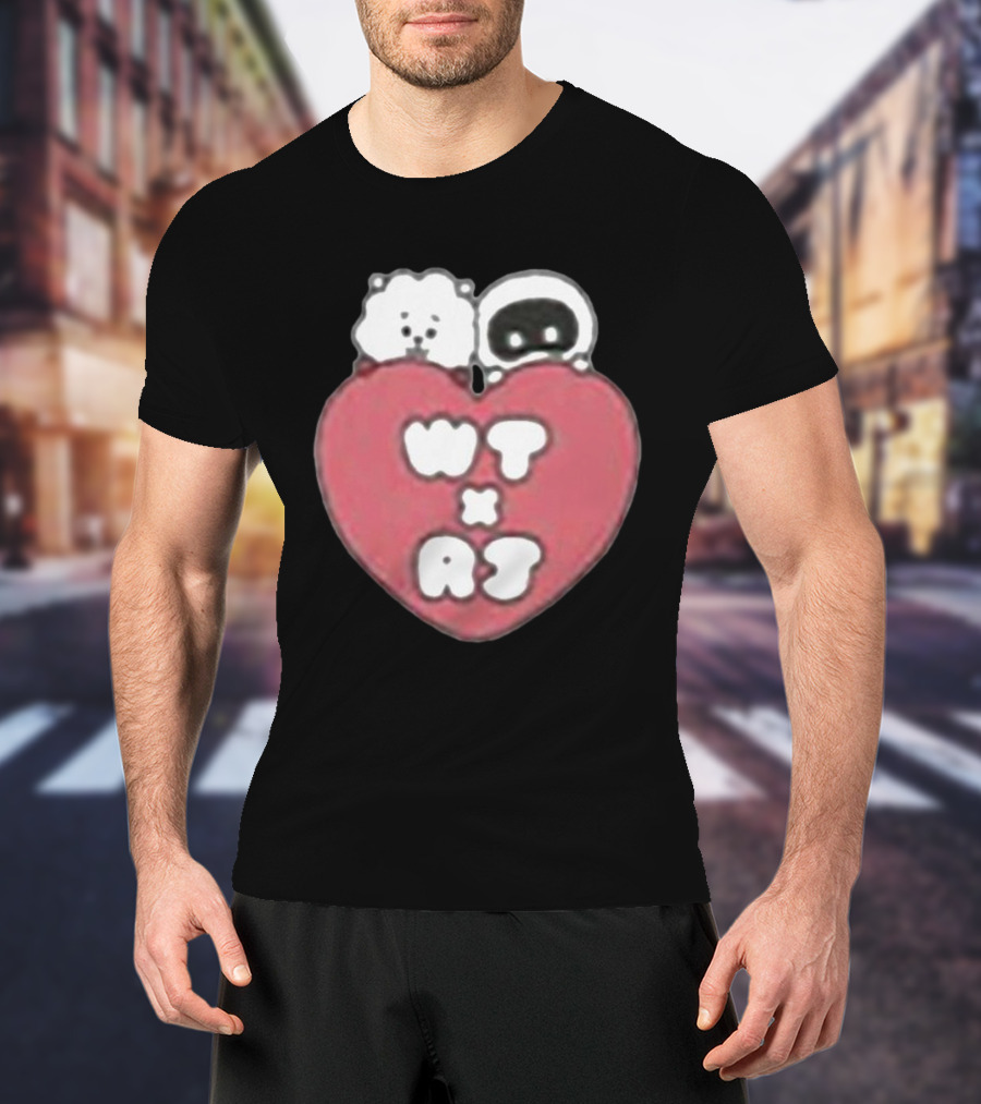 Wootteo X RJ Heart Collaboration T-Shirt