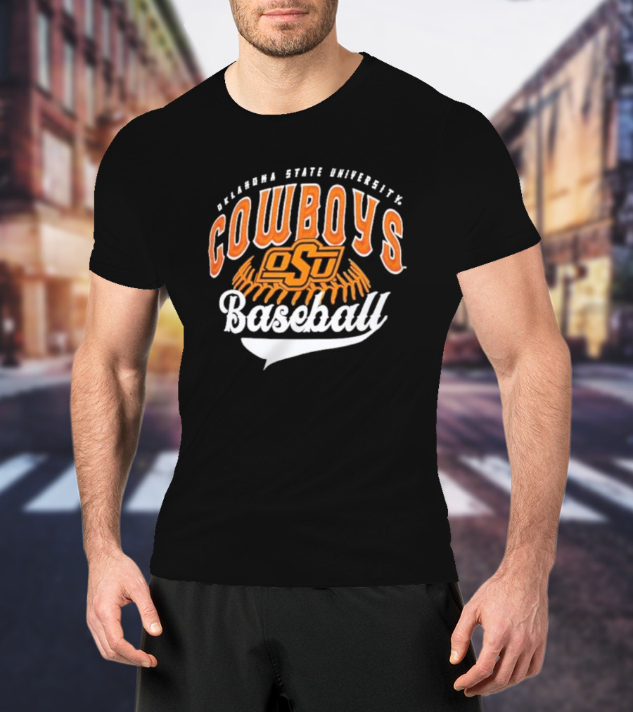 Oklahoma State University Cowboys OSU Baseball T-Shirt