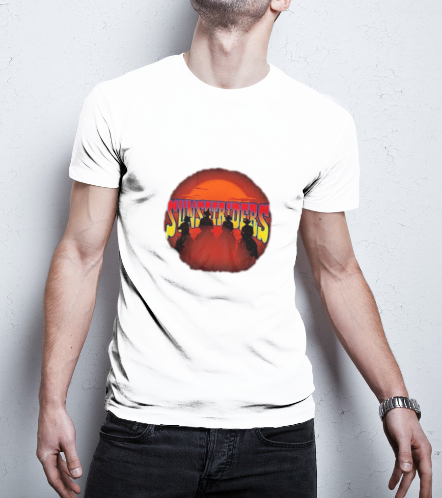 Sunset Riders Shadow Edition Retro Cowboys Game Iconic T-Shirt