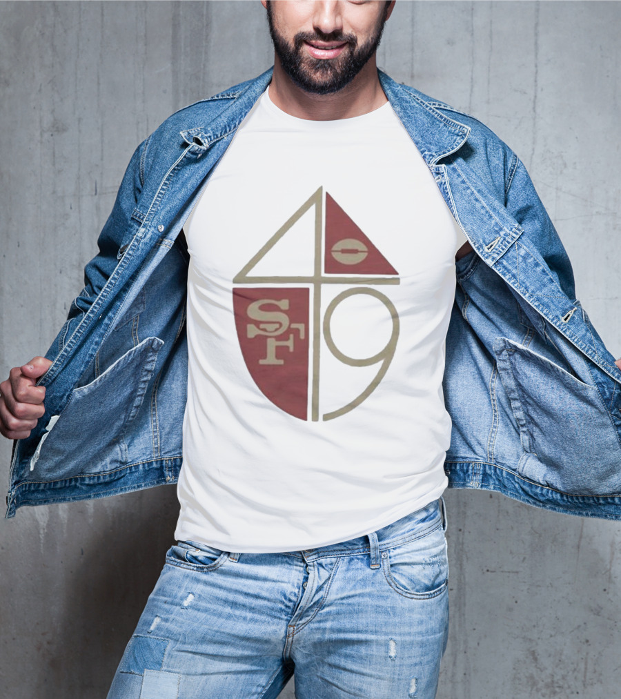 San Francisco 49ers Vintage 1965 SF 49 Iconic Emblem T-Shirt