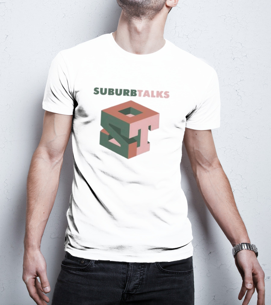 SUBURBTALKS Geometric Logo N64 T-Shirt