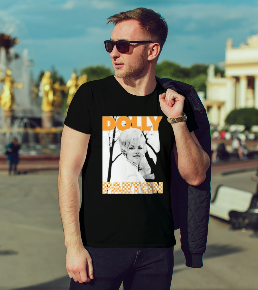 Dolly Parton Retro Black And White Tennessee T-Shirt