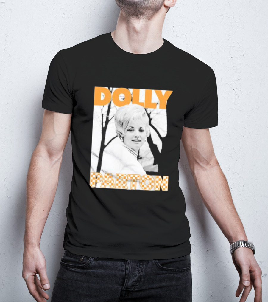 Dolly Parton Retro Black And White Tennessee T-Shirt
