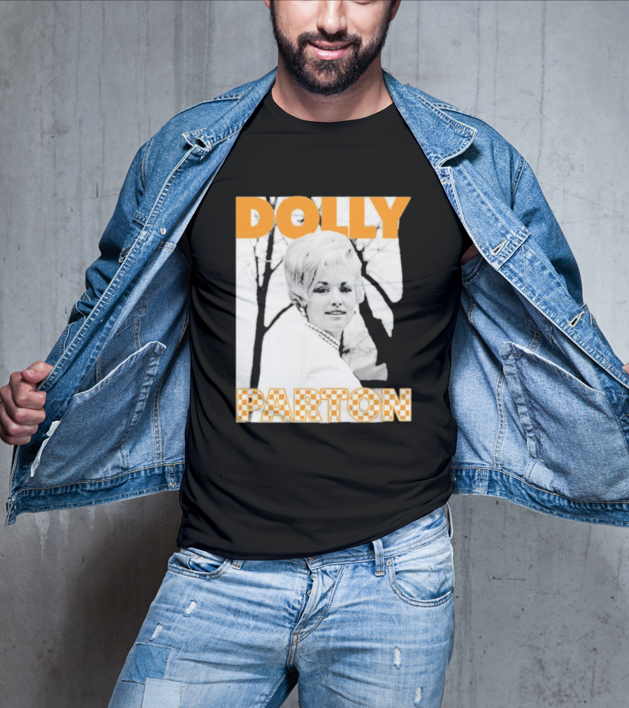 Dolly Parton Retro Black And White Tennessee T-Shirt