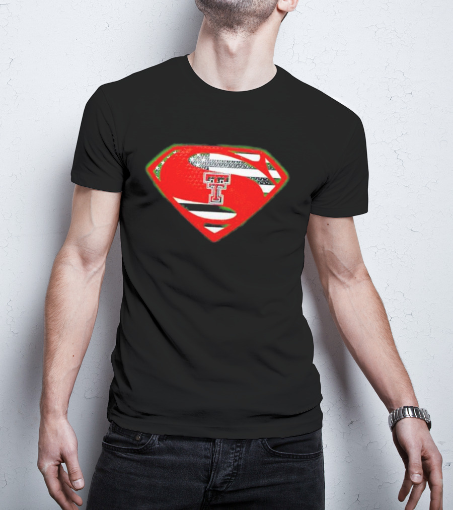 Texas Tech Red Raiders TT Superman T-Shirt