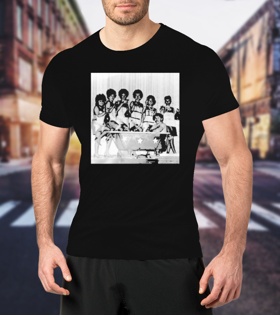 The Lion Of Red Deer Aj Smooth Big Ron Energy Bathtub Stars T-Shirt