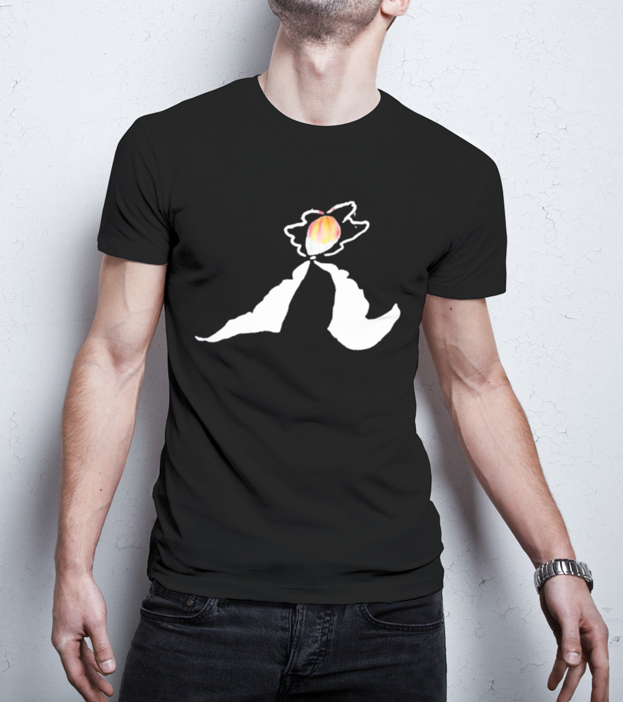The Murlocs Bittersweet White Leaf And Peach T-Shirt