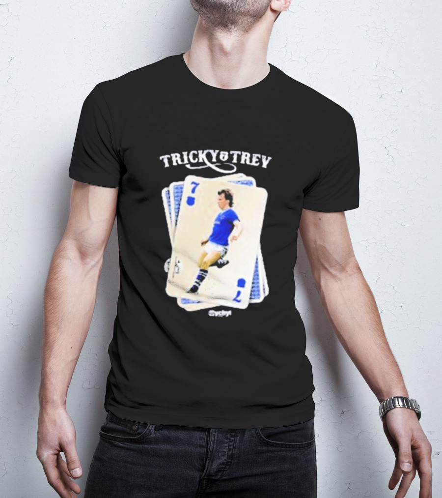 Tricky Trev Playing Card The Nil Satis Factory Keep Your Cards Close To Your Chest T-Shirt