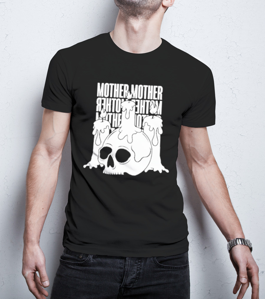 Mother Mother Skull Candle T-Shirt