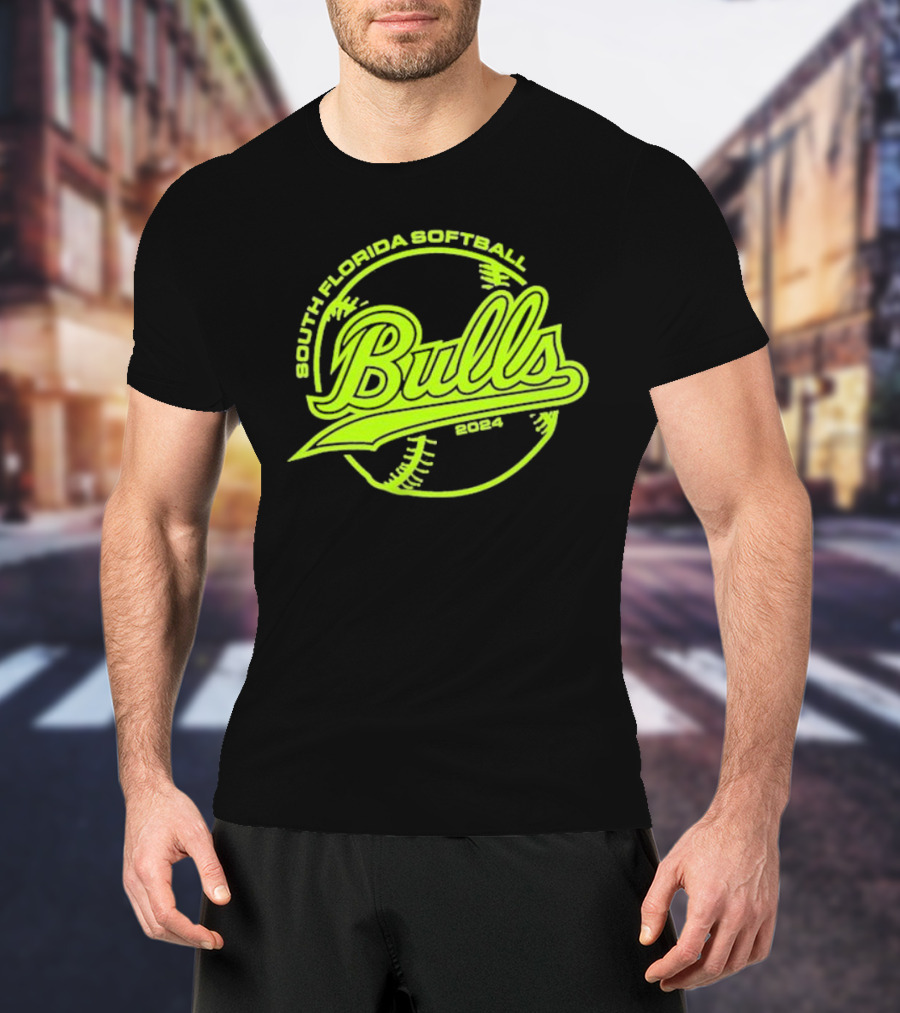 South Florida Softball Bulls T-Shirt